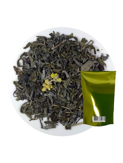 Чай "Заварилла" с добавками зелёный Можжевельник, дой-пак, 100 г