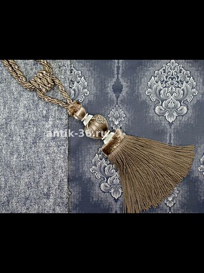 Арт. B-222. Портьера с дамасским узором, производство Турция