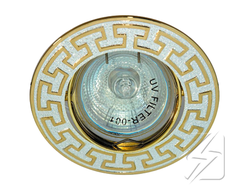 Спот (светильник) MR16 DL111 серебро-золото