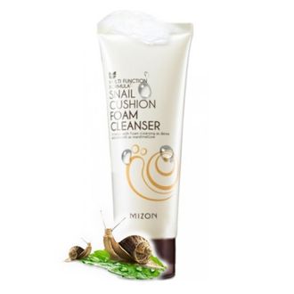 Пенка для умывания с экстрактом улитки Snail Cushion Foam Cleanser MIZON 120мл