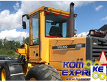 11104115 Стекло заднее Volvo L (50B 50C 70B 70C 90B 90C 120B 120C 150B 150C 180B 180C 330B 330)