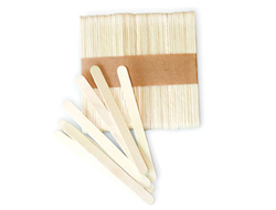 РОВНЫЕ деревянные палочки для мороженного СРЕДНИЕ Размер: длина 11 см,   9 см или 8 см на выбор,  ширина 0,9 см , 48-50 шт
