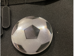 Значок светоотражающий «Футбольный мяч»