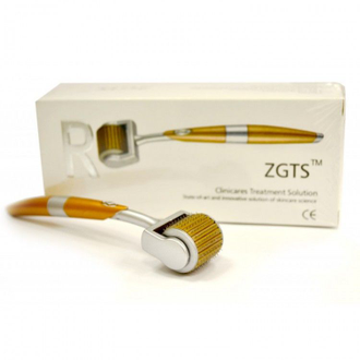 Увлажнение, подтяжка, от морщин: Мезороллер ZGTS (Gold) + Гиалуроновая кислота Gold 20 ml (низкомолекулярная)