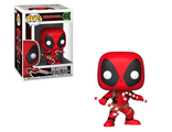 Фигурка Funko Bobble: Marvel: Holiday: Deadpool Candy Canes