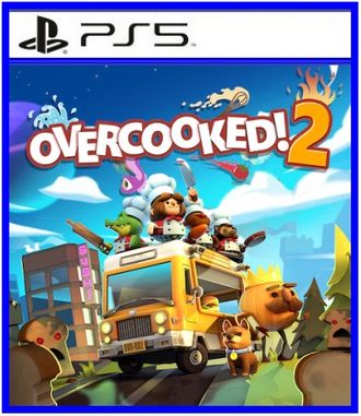 Overcooked! 2 (цифр версия PS5 напрокат) 1-4 игрока