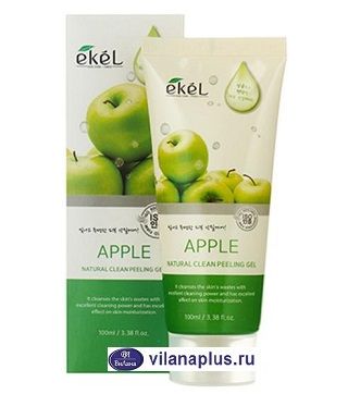 EKEL Пилинг- Скатка с экстрактом Яблока Ekel Natural Clean Peeling Gel Apple , 100 мл. 653380