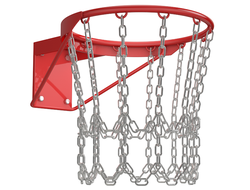 Баскетбольное кольцо МТ № 7, d 450 мм, антивандальное с цепью