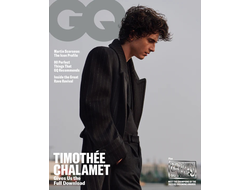 GQ British Magazine November 2023 Timothee Chalamet Cover, Мужские иностранные журналы, Intpressshop