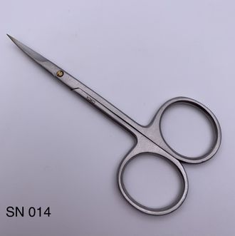Y SN 014 Ножницы маникюрные изогнутые, ручная заточка