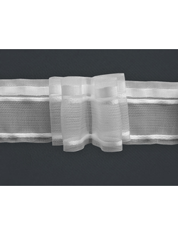 Арт. o3c3145-г50, тесьма для пошива штор, Белоруссия. Сложная бантовая складка