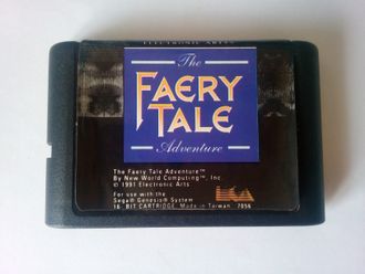 Картридж SEGA игра FAERY TALE (Оригинал из 90-х)