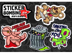 STICKERSHEETS - mix