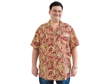Мужская рубашка сорочка-гавайка большого размера Артикул: 20102/1 Размер 60-62