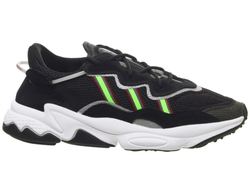 Adidas Ozweego (Черные с зеленым)