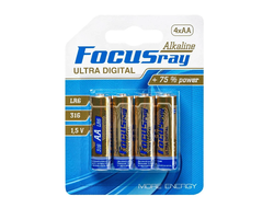 Батарейка АА FOCUSray LR6 ULTRA DIGITAL щелочная (в упаковке 4 шт)
