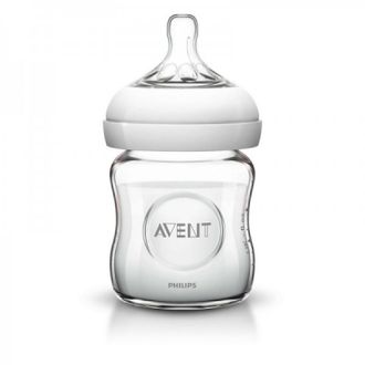 Бутылочка для кормления PHILIPS AVENT, 120 мл., стекло