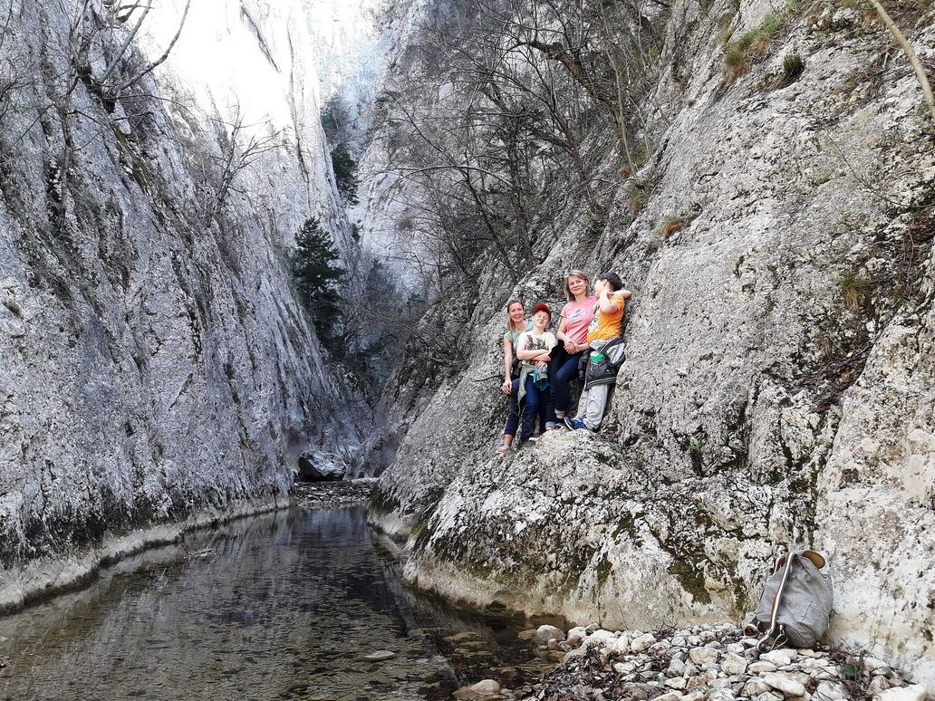 Активный тур в горы Крыма весной, Большой каньон Крыма