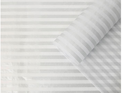 Бумага упаковочная тишью «Полосы, серебро», 50 х 70 см, 1 лист