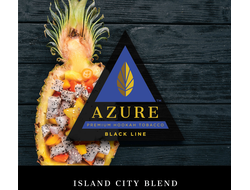 Табак Azure Island City Blend Тропические Фрукты Black Line 100 гр