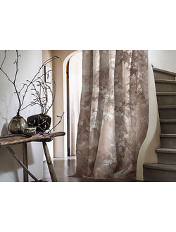 Нежные растительные рисунки напечатанные на натуральных тканях