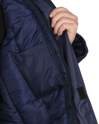 Костюм -Рост-Норд" куртка, п/к, т-синий с васильковым тк.Оксфорд