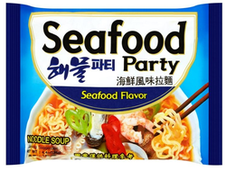 Лапша со вкусом морепродуктов &quot;Seafood party&quot; 125г