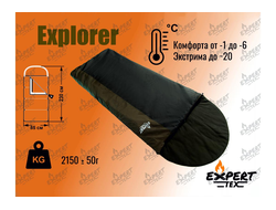 Спальный мешок-одеяло Explorer, Expert-Tex (нет в наличии)