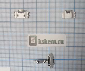 Разъем зарядки microUSB № 55