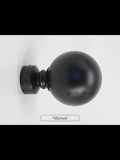 Шар Люкс, 25 мм. Для металлических карнизов