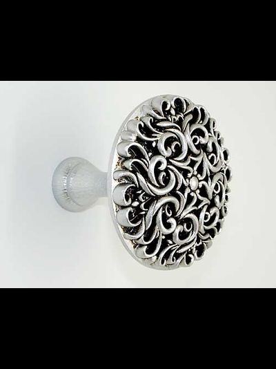 Крупный настенный подхват для гардин под металл - серебро, золото