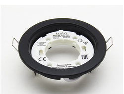 Светильник встраиваемый Ecola GX53 H4 Черный матовый (упаковка 10шт) 38x106 SB5310ECB