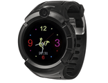 Детские часы Smart Baby Watch с GPS Q360 I8 - чёрные