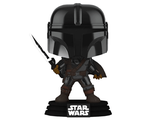 Фигурка Funko POP! Bobble Star Wars Mandalorian Mandalorian with Darksaber (GW/MT) (Exc)