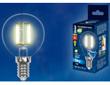 Светодиодная лампа шар LED-G45-6W/WW/E14 Прозрачная/Матовая