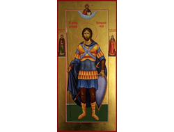 Артемий Антиохийский, святой великомученик. Рукописная мерная икона.