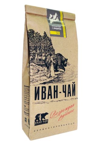 Иван-Чай Костромской &quot;С имбирём&quot;  50 гр.