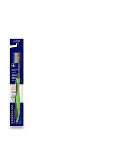 Зубная щетка "EGOROUND" c тонкими щетинками и современной ручкой с индикатором замены щетки, мягкая
