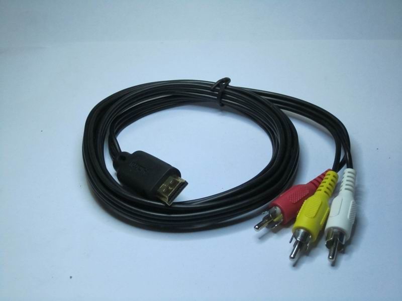Кабель hdmi тюльпан Кабель hdmi тюльпан