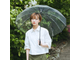 прозрачный зонт, зонтик, transparent umbrella, clear, от дождя,  клетка, 16 спиц, трость, капли