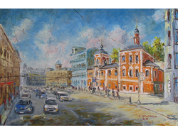 Картина Церковь Николая Чудотворца в Клённиках Круглова Светлана