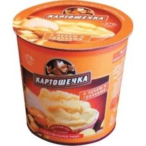 Пюре Картошечка с луком и гренками 41гр