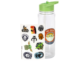 Бутылка для воды SW Mandalorian The Child Plastic Water Bottle with Stickers 650 ml