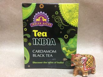 Чай черный с Кардамоном (Black Assam with Cardamon) Indian Bazar, 200 гр