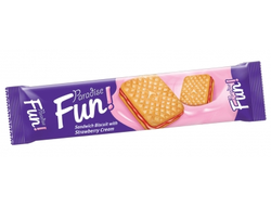 Печенье сендвич PARADISE FUN STRAWBERRY