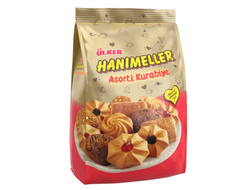 Печенье "Ханимеллер" курабье ассорти (Hanimeller Asorti Kurabiye), 150 гр., Ulker
