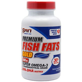 (SAN) Premium Fish Fats Gold - (60 капс)