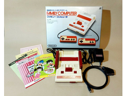 Nintendo Famicom - Фамиком модифицированный NESRGB Tim Worthington RGB модом с RGB скарт кабелем