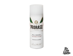 Пена для бритья Proraso Зеленый чай и овес, 50 мл