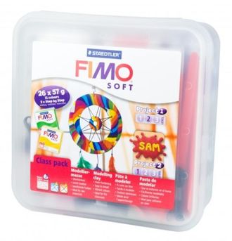 набор FIMO soft в пластиковом кейсе